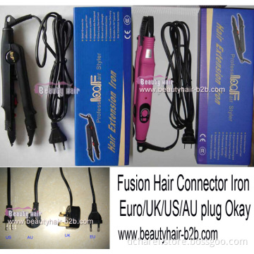 Fusion Hair Connector Iron 100-240V in EU/Us/UK/Aus/ Plug